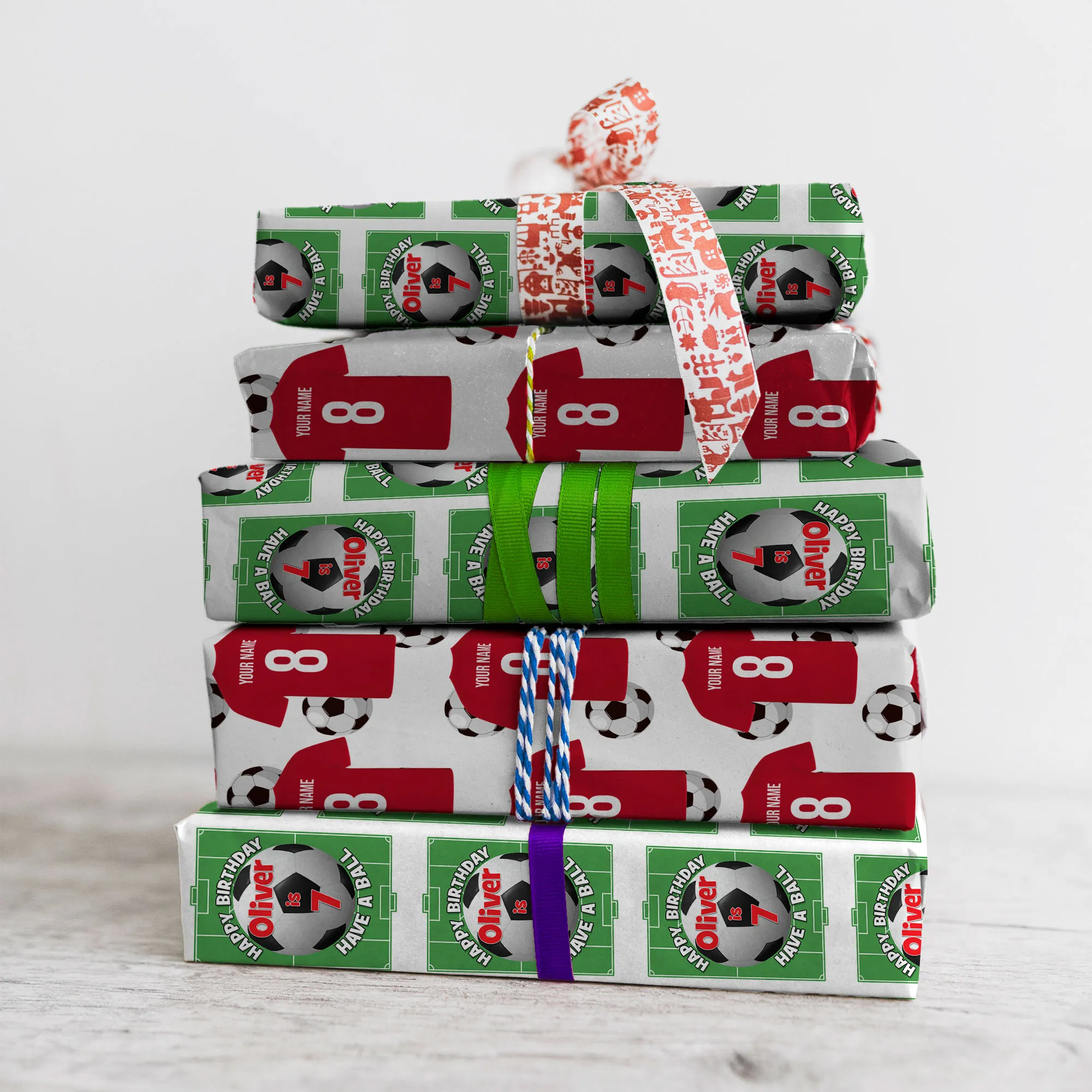 Football Pitch Wrapping Paper image 2